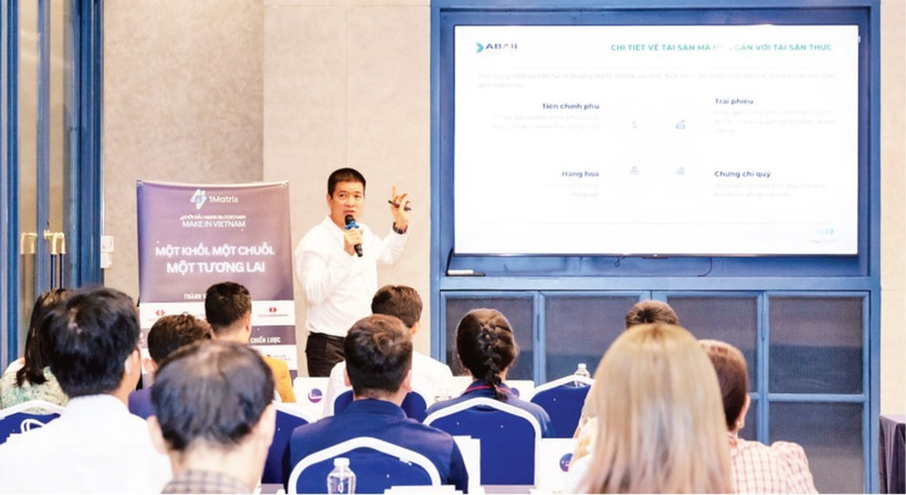 Một chương trình tập huấn về khung pháp lý tài sản mã hóa do Viện Công nghệ Blockchain và trí tuệ nhân tạo tổ chức tại Thành phố Hồ Chí Minh.