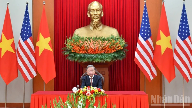 Tổng Bí thư Tô Lâm dự họp Hội đồng Hòa bình Gaza tại Mỹ theo lời mời Tổng thống Trump