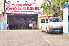 Cổng Bệnh viện Da liễu thành phố Cần Thơ.