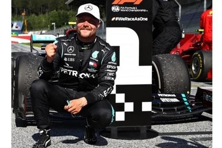 Bottas duy trì phong độ thi đấu ổn định từ đầu tới cuối để cán đích đầu tiên ở chặng mở màn mùa giải F1 2020. (Ảnh: F1)