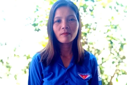 Lê Thị Hoa đoạt giải Nhất tuần thi thứ 15. Ảnh: Ban Tổ chức.