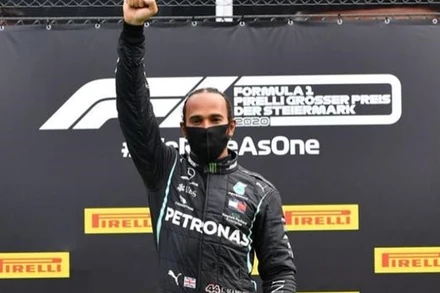 Hamilton giành chiến thắng tại chặng đua thứ 2 của mùa giải 2020.