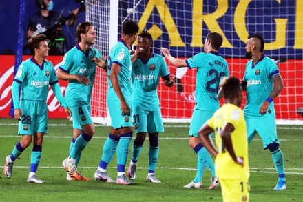 Barcelona đã chơi một trận xuất sắc để có thắng lợi cách biệt. (Ảnh: FC Barcelona)