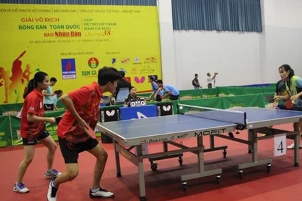 Xác định các cặp đấu bán kết ở các nội dung.