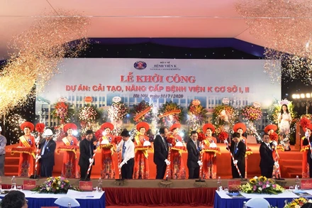 Khởi công Dự án đầu tư nâng cấp, cải tạo Bệnh viện K cơ sở I, II