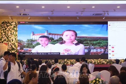 Quang cảnh lễ vinh danh. Ảnh: TTXVN