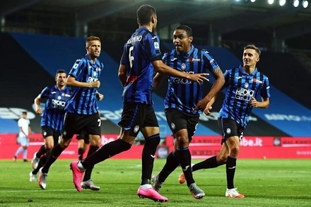 Atalanta đang nổi lên như là mối đe dọa lớn nhất cho tham vọng bảo vệ chức vô địch Serie A của Juventus. (Ảnh: Reuters)