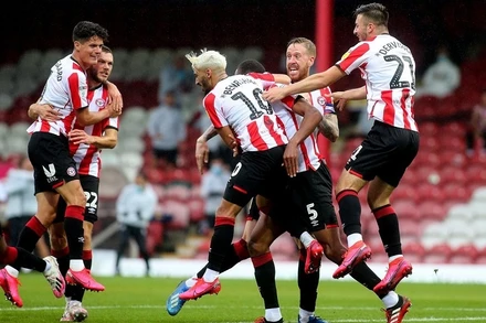 Brentford sở hữu chuỗi trận thắng ấn tượng nhất nước Anh kể từ sau khi bóng đá châu Âu khởi động trở lại. (Ảnh: Brentford FC)