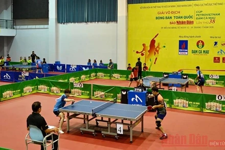 Lịch thi đấu Giải vô địch bóng bàn toàn quốc Báo Nhân Dân 2020