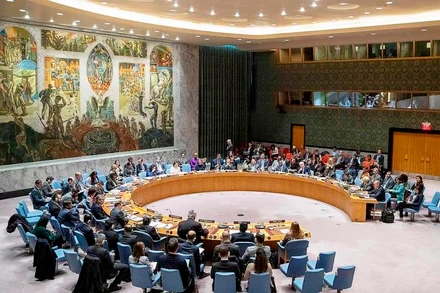 Cuộc họp của HĐBA LHQ về vấn đề Syria. (Nguồn ảnh: TASS)