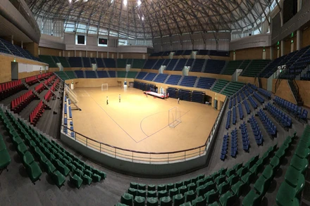 Cung thể thao Tiên Sơn sẽ là bệnh viện dã chiến phòng chống Covid-19 với sức chứa hàng trăm giường bệnh.