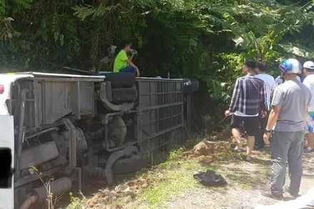 Hiện trường vụ tai nạn 