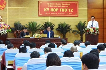 Kỳ họp thứ 12 (khóa IX) của HĐND tỉnh Cà Mau.