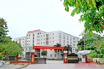 Bệnh viện cách ly đặc biệt số 2 (Bệnh viện Lao và Phổi Quảng Ninh) (Ảnh: QUANG THỌ)