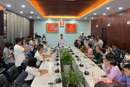 Họp báo tại Bệnh viện Chợ Rẫy thông tin về việc xuất viện của bệnh nhân 91.