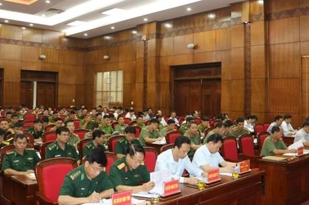 Đại biểu dự Hội nghị triển khai kế hoạch làm nhà cho hộ nghèo huyện Nậm Pồ.