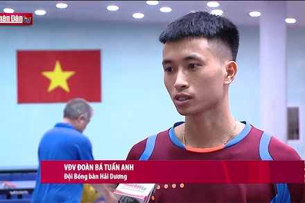 Giải vô địch bóng bàn toàn quốc Báo Nhân Dân - Cây vợt trẻ xuất sắc