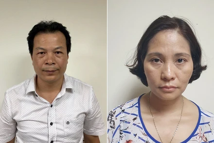 Hai bị can vừa bị cơ quan Cảnh sát điều tra của Bộ Công an khởi tố.