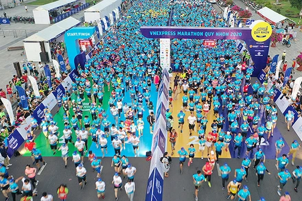 Quang cảnh giải chạy 