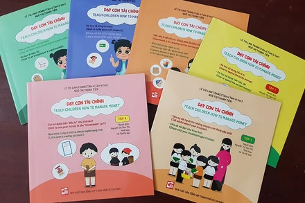 “Dạy con tài chính”- bộ sách giúp trẻ hiểu biết về tiền