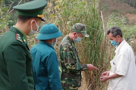 Lực lượng biên phòng Lai Châu kiểm soát chặt khu vực biên giới ngăn chặn việc xuất nhập cảnh trái phép.