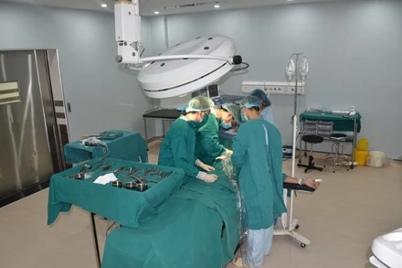 Từ nguồn vốn xã hội hóa, nhiều trang thiết bị y tế hiện đại đã được TTYT huyện Thanh Thủy đầu tư góp phần nâng cao chất lượng khám chữa bệnh, chăm sóc sức khỏe nhân dân trên địa bàn.