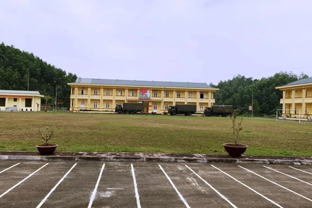 Cơ sở vật chất của Trung đoàn 750 (TP Bắc Kạn) đã sẵn sàng đón nhận, cách ly tập trung những người về từ vùng dịch.