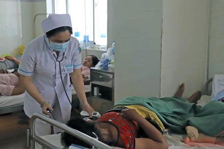 Nhiều bệnh nhân đang được điều trị tại Bệnh viện II Lâm Đồng