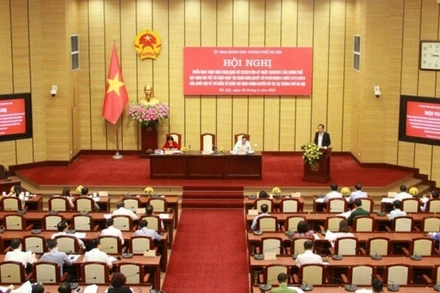 Quang cảnh hội nghị.