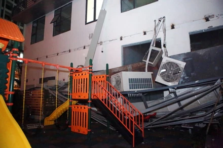 Hiện trường vụ việc.