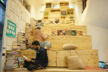 Không gian đọc sách của Mia Bookhouse.