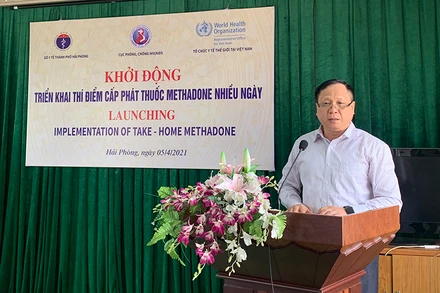 PGS, TS Phạm Đức Mạnh, Phó Cục trưởng Cục phòng, chống HIV/AIDS.