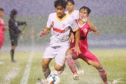 U19 Học viện NutiFood sẽ góp mặt ở bán kết. (Ảnh: VFF)