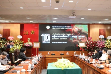 1.	Lễ kỷ niệm 10 năm thành lập Viện Nghiên cứu Kinh thành (28-4-2011 - 28-4-2021).