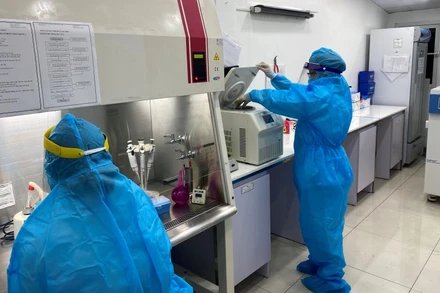 Phòng xét nghiệm - Trung tâm Chẩn đoán y khoa kỹ thuật cao Thiện Nhân Đà Nẵng đủ năng lực xét nghiệm khẳng định dương tính Sars-CoV-2.