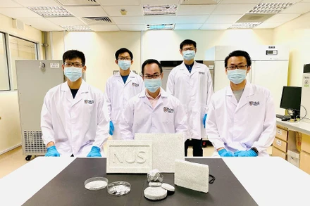 Nhóm nhà khoa học Việt tại Singapore biến chất thải kim loại thành aerogel
