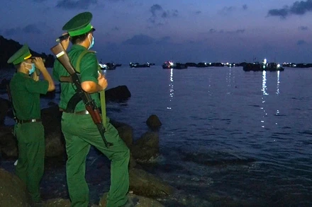 Kiên Giang tăng cường tuần tra khép kín tuyến biên giới, chống nhập cảnh trái phép.