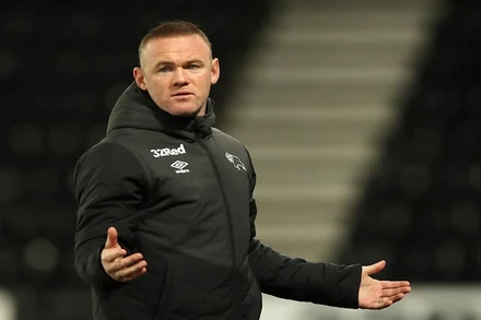 Wayne Rooney chỉ thắng 30% trong tổng số 33 trận dẫn dắt Derby. (Ảnh: Getty Images)