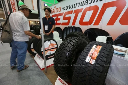 Sản phẩm từ cao su, một trong những mặt hàng xuất khẩu chủ lực của Thái Lan. (Ảnh: Bưu điện Bangkok)