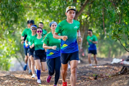 Các vận động viên đang tập luyện. (Ảnh: BTC)