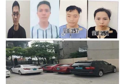 Đối tượng và tang vật trong vụ án.