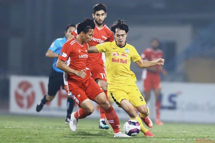 SHB Đà Nẵng tiếp đón HAGL trên sân Xuân Hòa. (ẢNH: TRẦN HẢI)