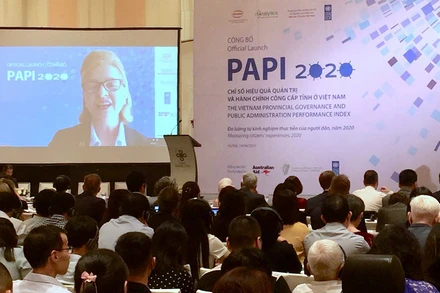 Công bố Báo cáo chỉ số hiệu quả quản trị và hành chính công cấp tỉnh (PAPI) năm 2020.