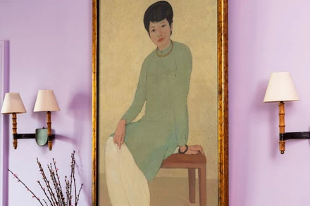 Bức chân dung trong phiên đấu giá. Ảnh: Sotheby's.