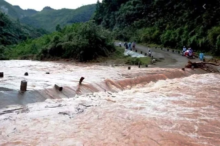 Cảnh báo lũ quét, sạt lở đất ở các tỉnh vùng núi Bắc Bộ. (Ảnh minh họa)