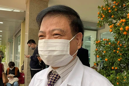 GS, TS Nguyễn Văn Kính, Chủ tịch Hội truyền nhiễm Việt Nam.