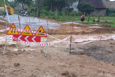 Hiện trường nơi xảy ra vụ đuối nước thương tâm