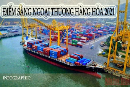 Điểm sáng ngoại thương hàng hóa 2021