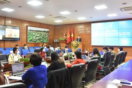 Quang cảnh hội thảo.