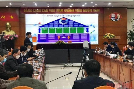 Quang cảnh hội nghị.